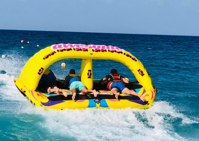 Giochi acquatici a Castellammare del Golfo