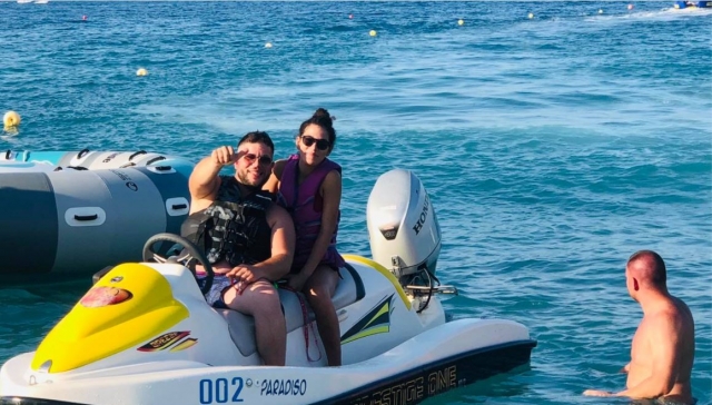  Jet skis as a couple 