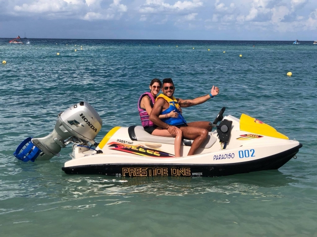 Moto de agua sin licencia playa de Guidaloca 2 horas