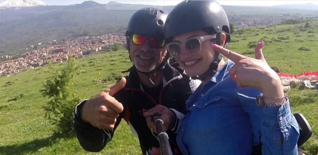 Emozione prima del volo