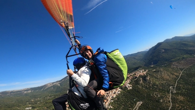 Parapendio biposto