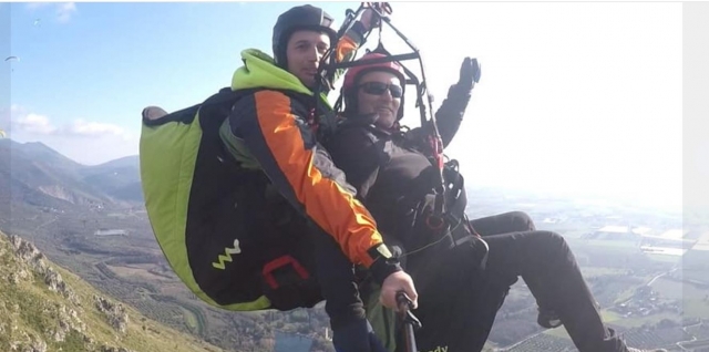 Parapendio con istruttore
