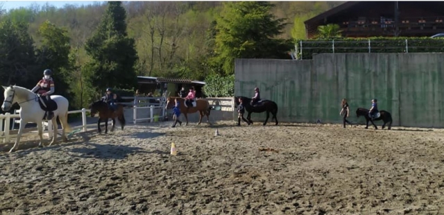  In our riding school 