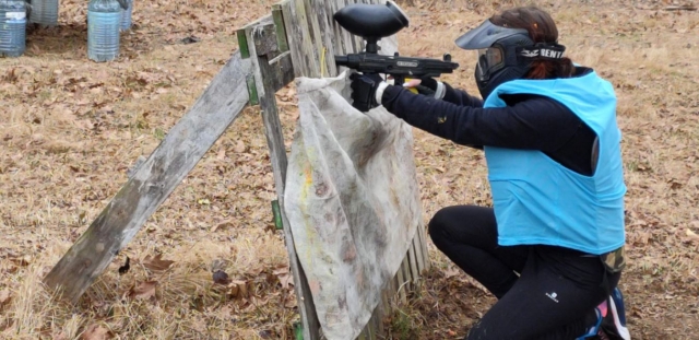  Jugando al paintball 