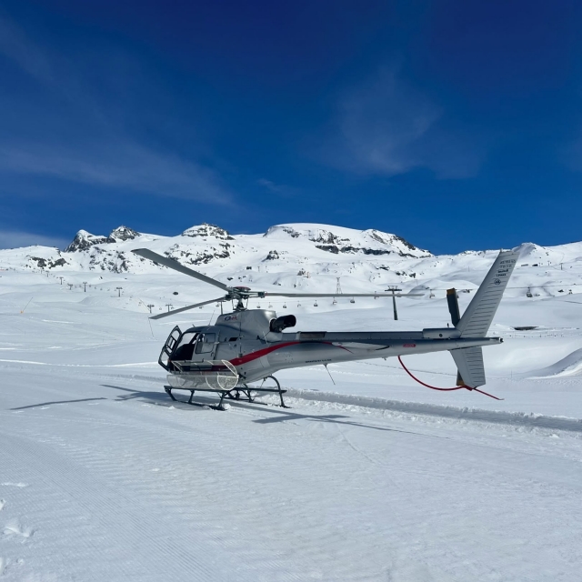  Helicopter on the ground