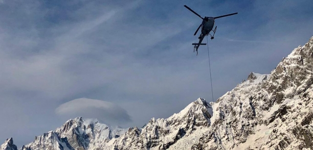In volo sulle montagne