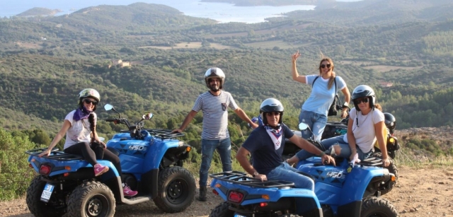  Quad auf Sardinien 