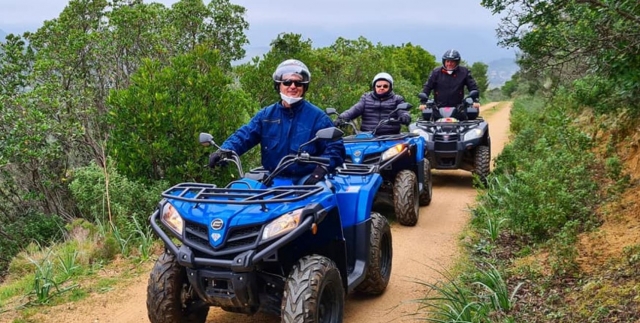  Alle auf dem Quad
