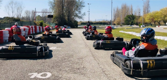  On the track 