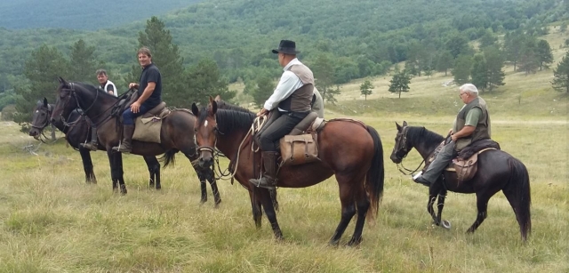 A caballo en la naturaleza 