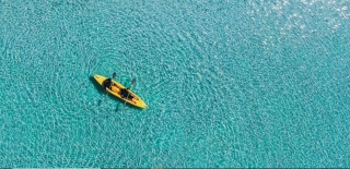 Noleggio kayak doppio a Bosa di 4 ore