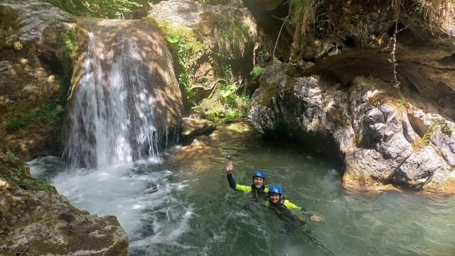 Canyoning in the Iannello Torrent for 5 hours
