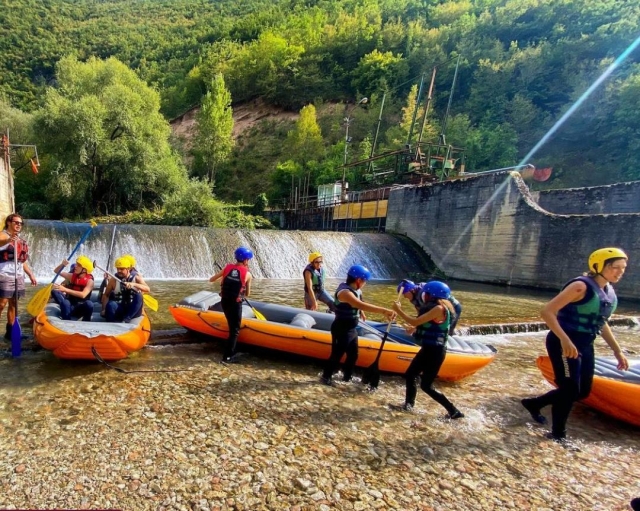 rafting