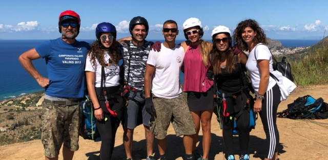 Tutti pronti prima del volo
