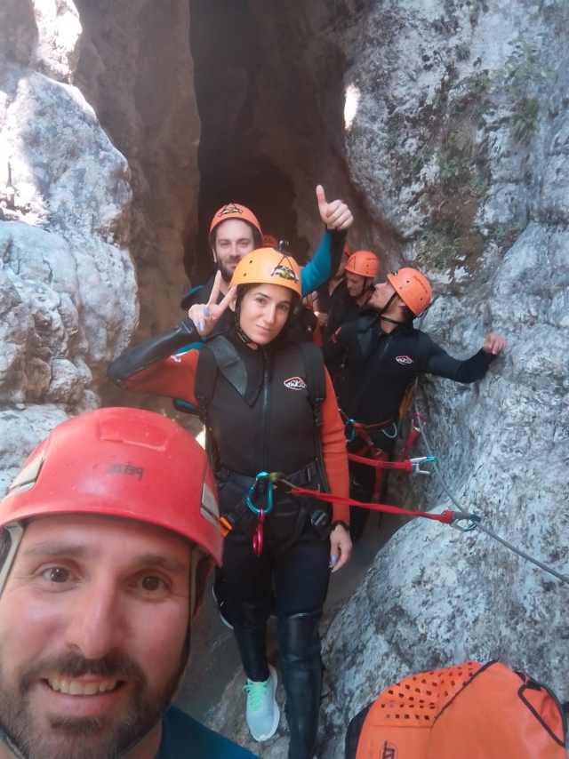  Pausa para tomar una foto de recuerdo