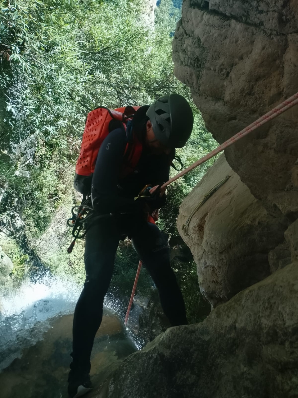 Escalando entre los cañones 