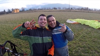 Parapendio nelle zone naturali di Ciociara 15min