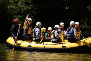 10 km de rafting para meninos nas 3 horas de 3 horas