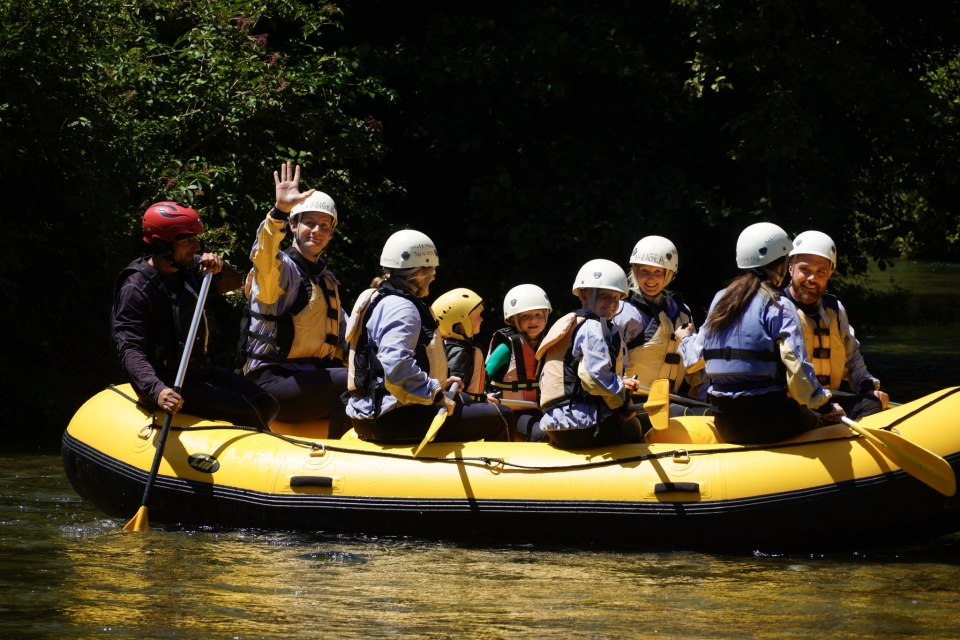 Atividades de rafting