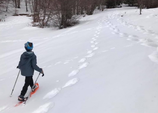  snowshoeing for children 