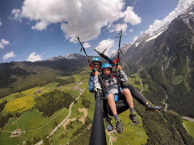 parapendio bambini