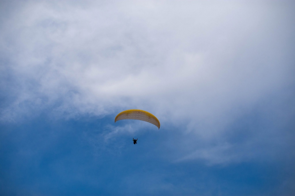  In the sky