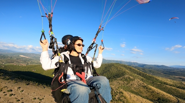 Volo in parapendio