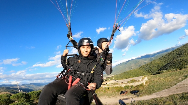 Libertà in parapendio