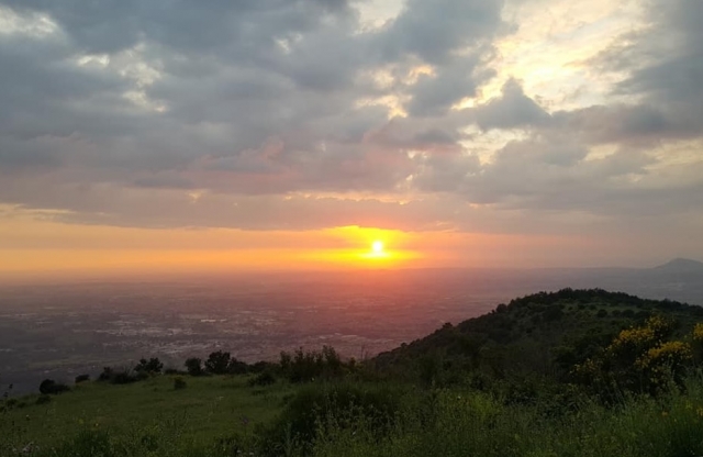 Tramonto su Tivoli Tramonto su Tivoli