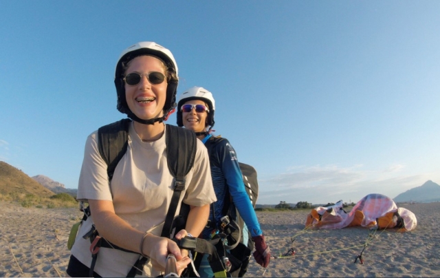 Attività di parapendio