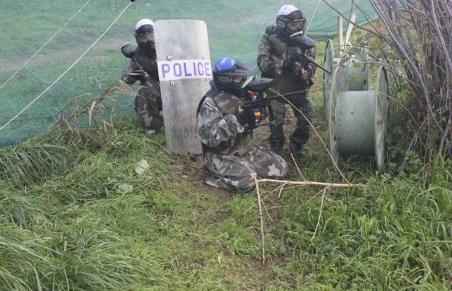 guerra di paintball