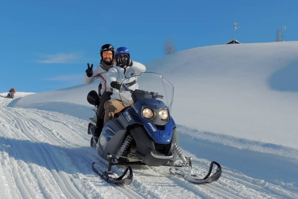  snowmobiles in Livigno