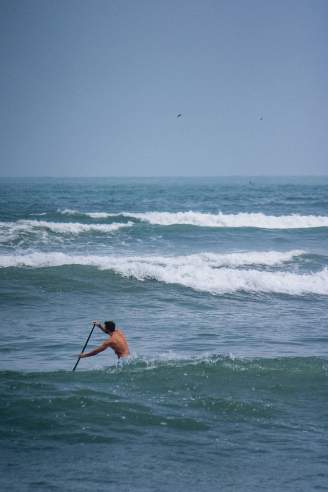  Paddle surf mesmo com ondas
