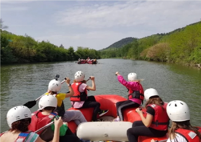  rafting sur la rivière Sieve