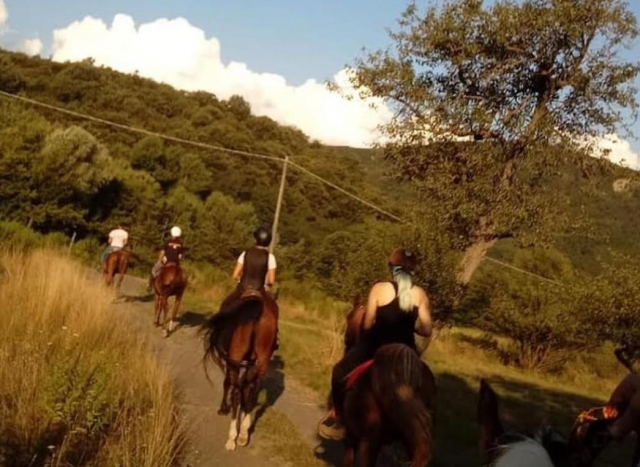  a caballo 