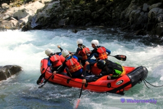 Rafting infantile nel torrente Lima a Lucca 2h