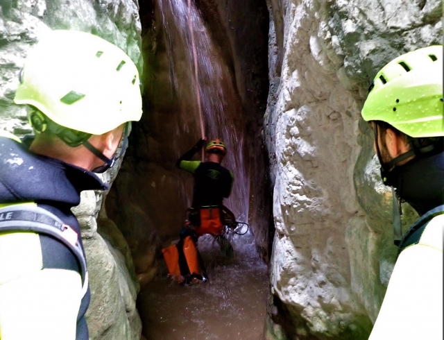 explorer la gorge du casque 