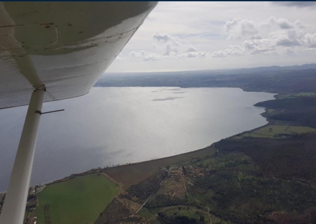 tour in elicottero sul lago di Bracciano