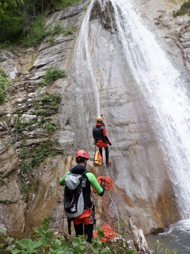 Canyoning Rio Maggiore of Fabbriche di Vallico 3h