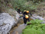 Canyoning am Wildbach Prodo für 3 Stunden