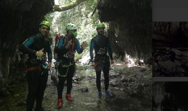  canyoning 