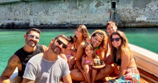 Tour en bateau de l'île d'Ortigia et des grottes marines 1h