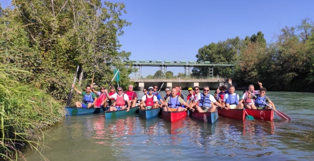 si parte iin canoa nel garda