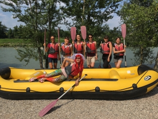 Rafting e aperitivo di addio al Celibato Verona 3h