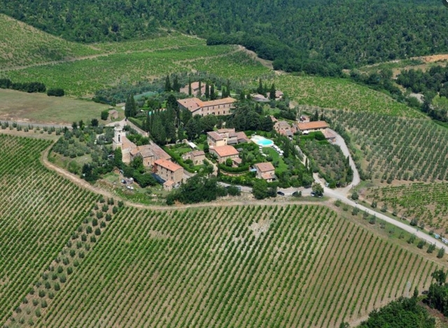  the Chianti from the helicopter