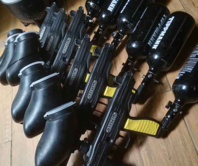 armas de paintball a tu disposición 