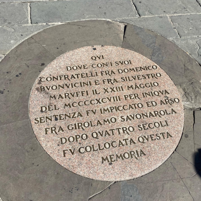  Piazza della Signoria 
