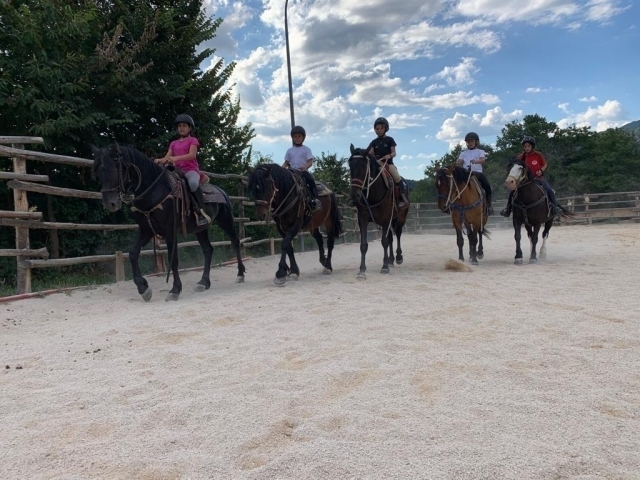  a caballo 