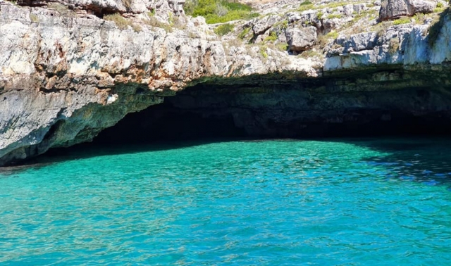  Excursion en bateau Grottes de Leuca 