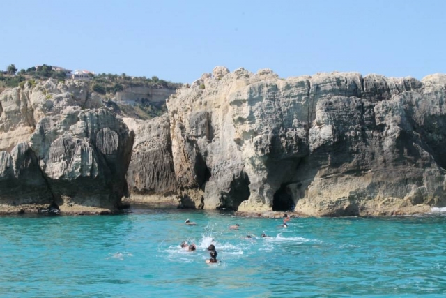 Schwimmen im Meer 